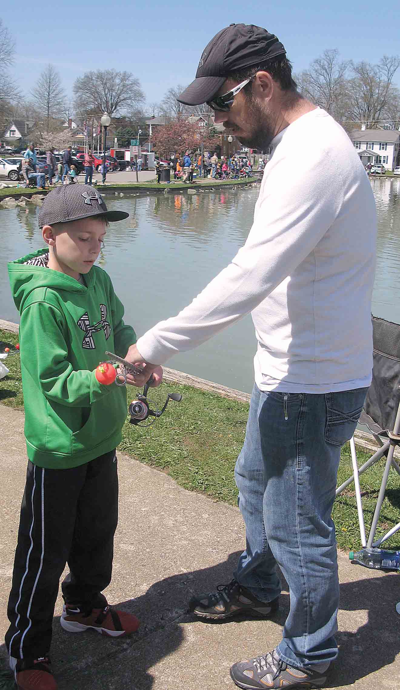 Hooked! Parkersburg Fishing Derby nets hundreds of young anglers